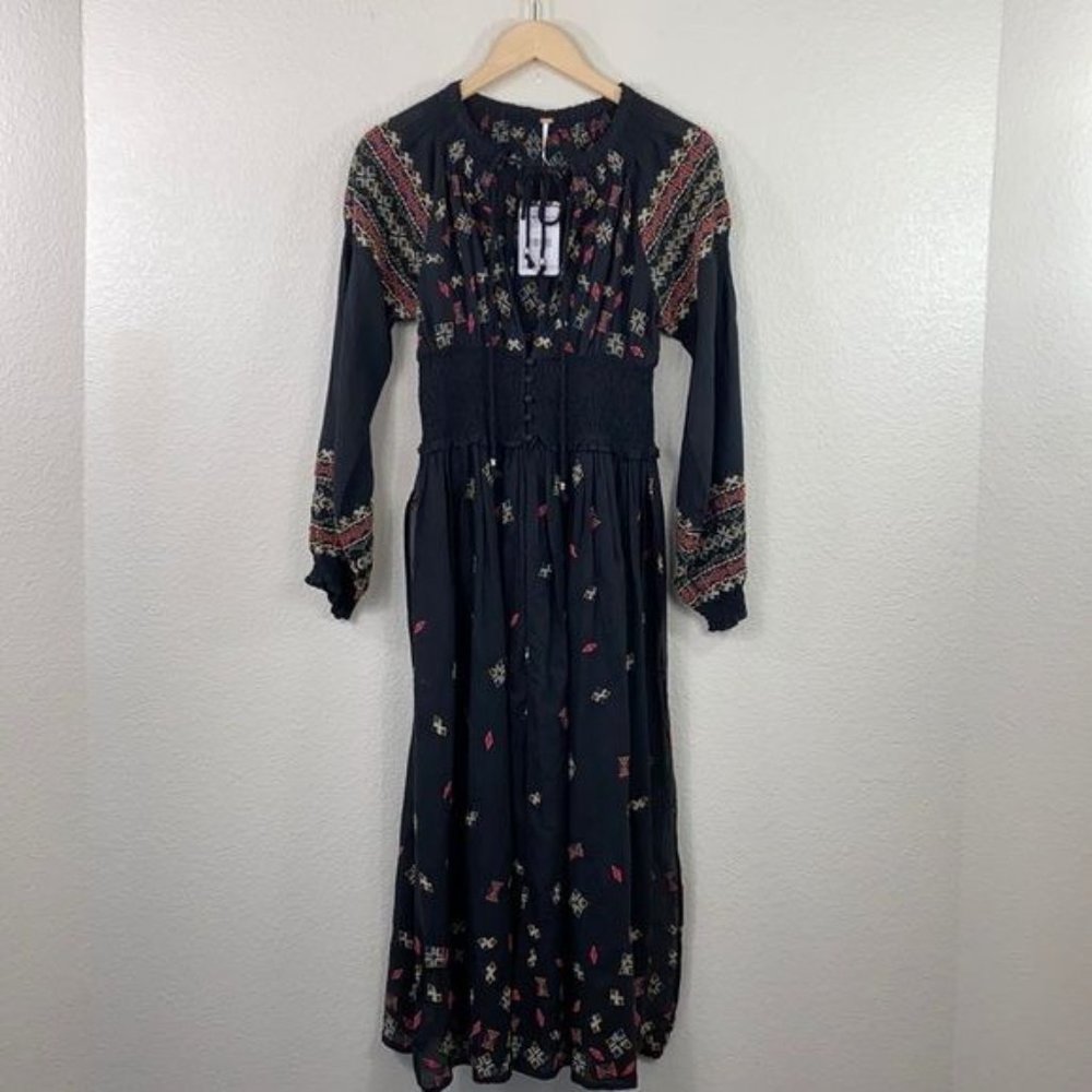 Free People Mykonos Embroidered kimono - Picture 8 of 9